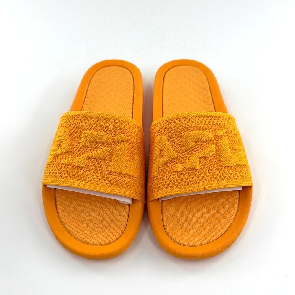 Athletic Propulsion Labs Women's Mango Big Logo TechLoom Slide Sandals Size 7 - Picture 4 of 6